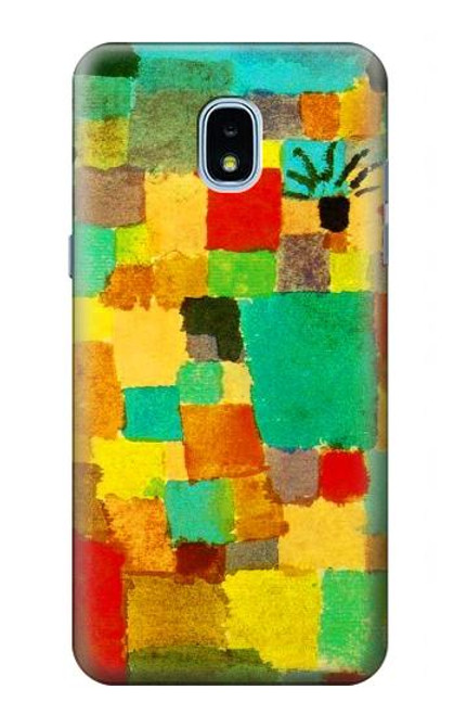 S4075 Paul Klee Jardins du sud de la Tunisie Etui Coque Housse pour Samsung Galaxy J3 (2018), J3 Star, J3 V 3rd Gen, J3 Orbit, J3 Achieve, Express Prime 3, Amp Prime 3