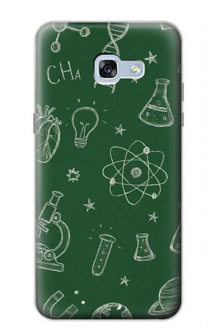 S4059 Graphisme scientifique sur tableau noir Etui Coque Housse pour Samsung Galaxy A5 (2017)