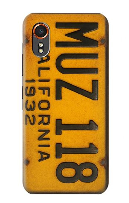 S4060 Plaque d'immatriculation vintage de Californie Etui Coque Housse pour Samsung Galaxy XCover7