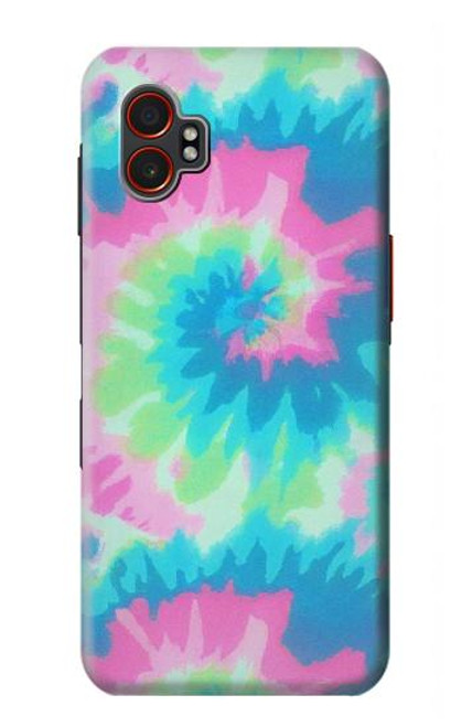 S4033 Typage tie-dye pastel Etui Coque Housse pour Samsung Galaxy XCover7 Pro