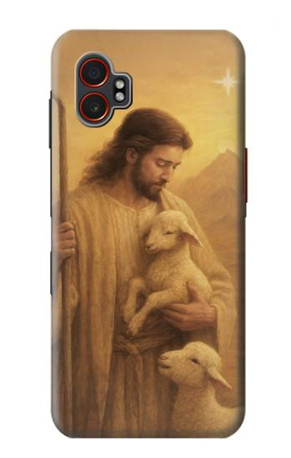 S4042 Jésus miséricordieux Etui Coque Housse pour Samsung Galaxy XCover7 Pro