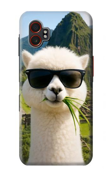 S4069 Lunettes de soleil alpaga Etui Coque Housse pour Samsung Galaxy XCover7 Pro