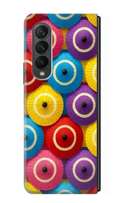 S4065 Motif d'il de serpent parapluie Etui Coque Housse pour Samsung Galaxy Z Fold 3 5G
