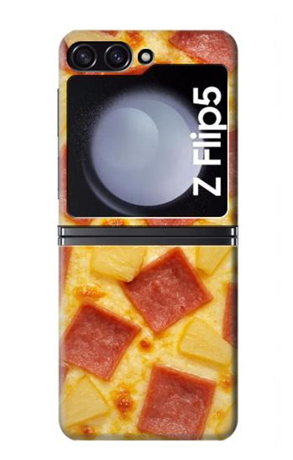 S4067 Pizza hawaïenne Etui Coque Housse pour Samsung Galaxy Z Flip 5