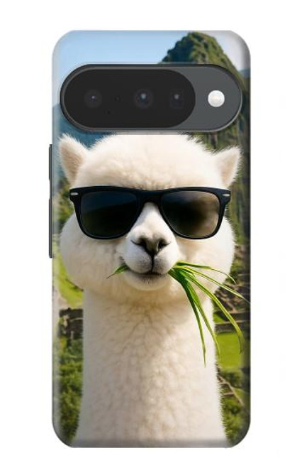 S4069 Lunettes de soleil alpaga Etui Coque Housse pour Google Pixel 10, 10 Pro