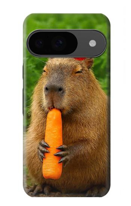 S4068 Papillon capybara Etui Coque Housse pour Google Pixel 9