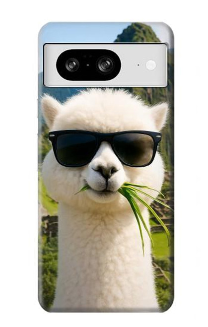 S4069 Lunettes de soleil alpaga Etui Coque Housse pour Google Pixel 8