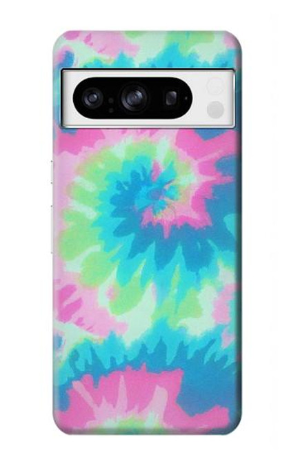 S4033 Typage tie-dye pastel Etui Coque Housse pour Google Pixel 8 pro