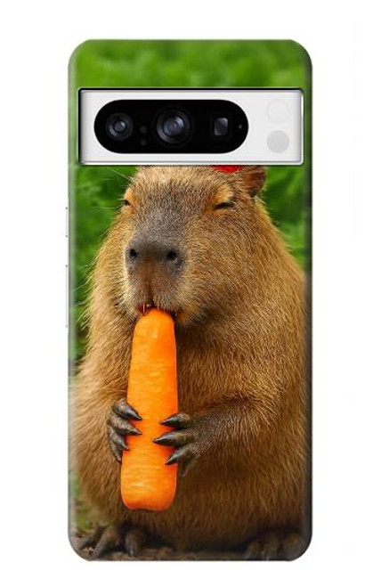S4068 Papillon capybara Etui Coque Housse pour Google Pixel 8 pro
