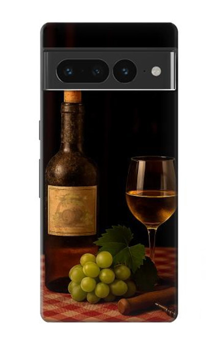 S4041 Vin de vieilles vignes Etui Coque Housse pour Google Pixel 7 Pro