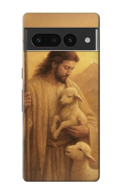 S4042 Jésus miséricordieux Etui Coque Housse pour Google Pixel 7 Pro