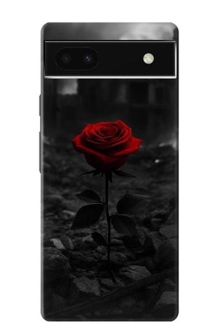 S4048 Ruines de roses rouges Etui Coque Housse pour Google Pixel 6a