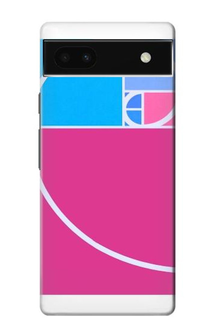 S4076 Spirale de Fibonacci et nombre d'or Etui Coque Housse pour Google Pixel 6a