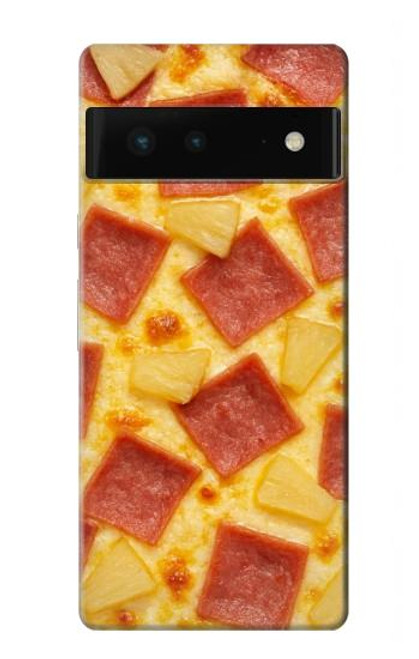S4067 Pizza hawaïenne Etui Coque Housse pour Google Pixel 6