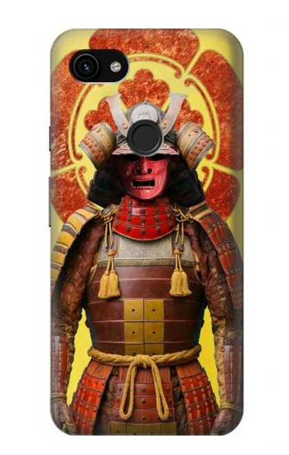 S4063 Armure de samouraï guerrier japonais Etui Coque Housse pour Google Pixel 3a XL