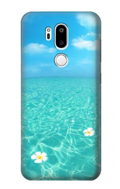 S4066 Plage océanique d'été Etui Coque Housse pour LG G7 ThinQ