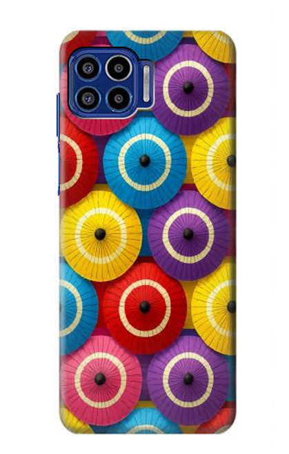 S4065 Motif d'il de serpent parapluie Etui Coque Housse pour Motorola One 5G