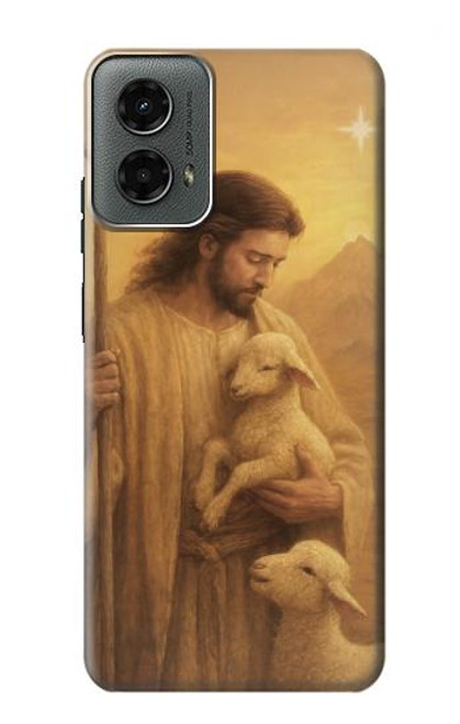 S4042 Jésus miséricordieux Etui Coque Housse pour Motorola Moto G 5G (2024)