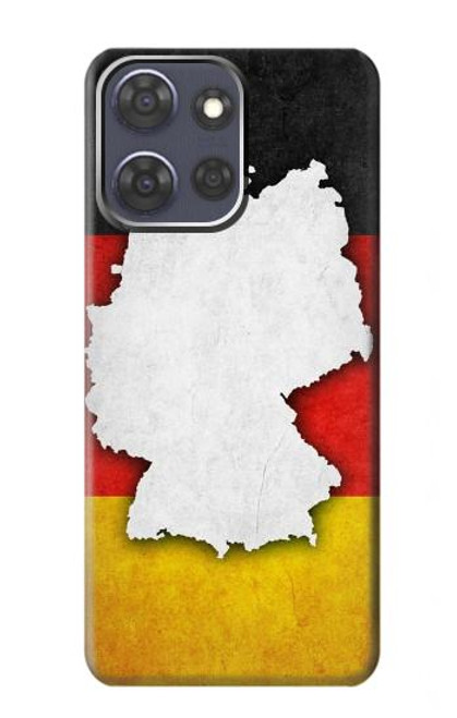 S4055 Drapeau allemand Etui Coque Housse pour Motorola Moto G Power (2025)