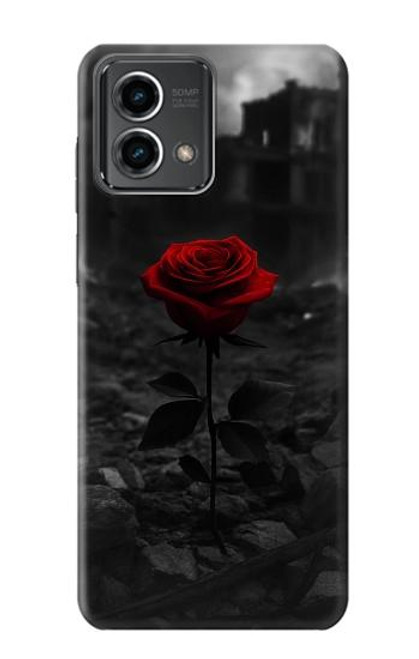 S4048 Ruines de roses rouges Etui Coque Housse pour Motorola Moto G Stylus 5G (2023)
