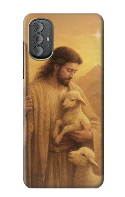 S4042 Jésus miséricordieux Etui Coque Housse pour Motorola Moto G Power 2022, G Play 2023
