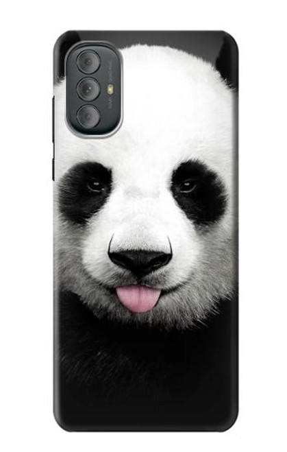 S4049 Panda mignon tirant la langue Etui Coque Housse pour Motorola Moto G Power 2022, G Play 2023