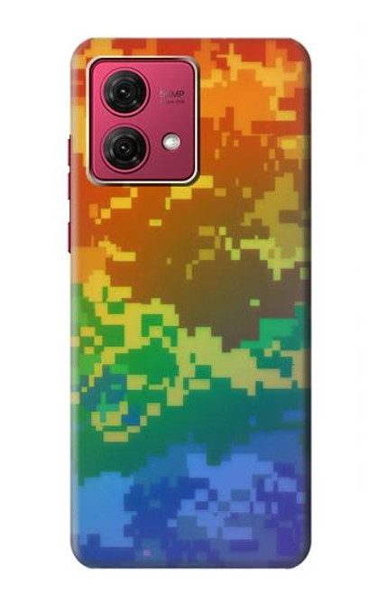 S4047 Camouflage LGBTQ Etui Coque Housse pour Motorola Moto G84