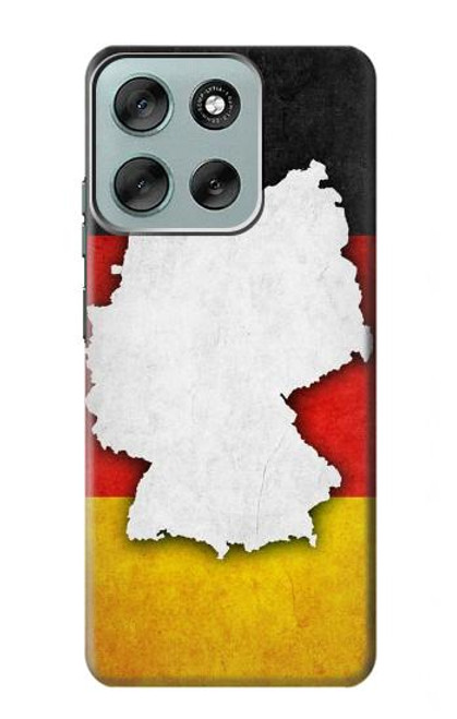 S4055 Drapeau allemand Etui Coque Housse pour Motorola Moto G56