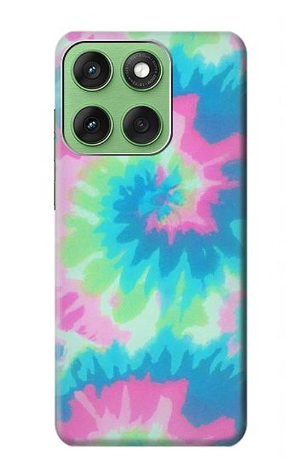 S4033 Typage tie-dye pastel Etui Coque Housse pour Motorola Edge 60