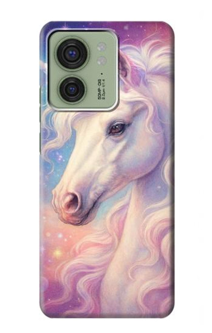S4054 Licorne fantastique Etui Coque Housse pour Motorola Edge (2023), Edge 40
