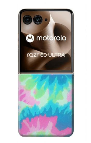 S4033 Typage tie-dye pastel Etui Coque Housse pour Motorola Razr 70 Ultra, 60 Ultra, 50 Ultra, Ultra 2026, Ultra 2025