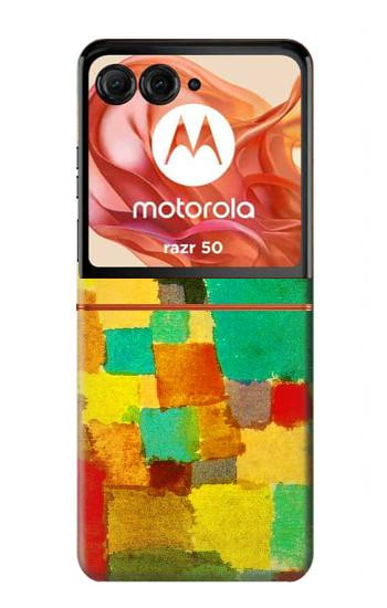S4075 Paul Klee Jardins du sud de la Tunisie Etui Coque Housse pour Motorola Razr 70,60,50, Razr (2026, 2025, 2024)