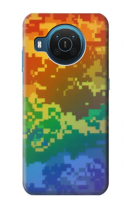S4047 Camouflage LGBTQ Etui Coque Housse pour Nokia X20