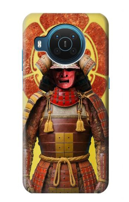 S4063 Armure de samouraï guerrier japonais Etui Coque Housse pour Nokia X20