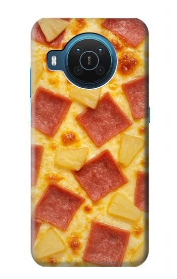 S4067 Pizza hawaïenne Etui Coque Housse pour Nokia X20