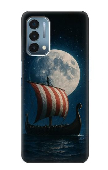 S4040 Navire de guerre viking Etui Coque Housse pour OnePlus Nord N200 5G