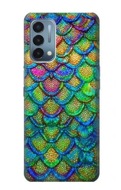 S4071 Écailles de sirène colorées Etui Coque Housse pour OnePlus Nord N200 5G