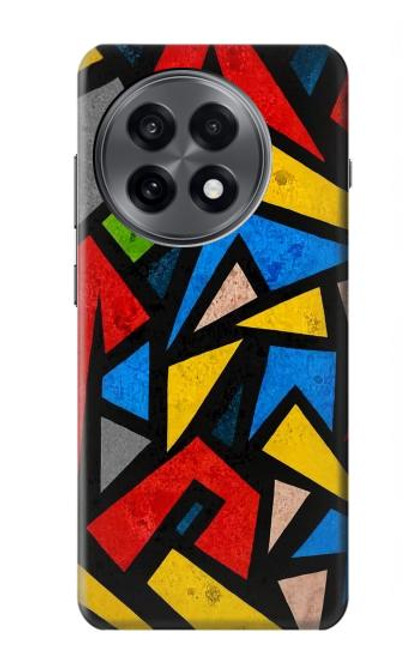 S4044 Art urbain abstrait Etui Coque Housse pour OnePlus 13R