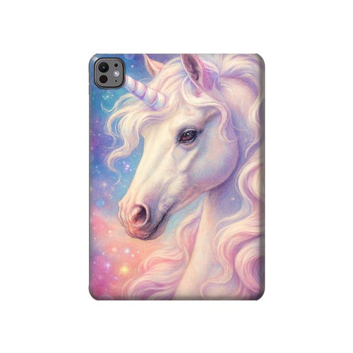 S4054 Licorne fantastique Etui Coque Housse pour iPad Air (2020, 2022), Air 11 (2024,2025,2026), Pro 11 (2022)