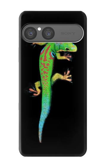 S0125 Vert Gecko Madagascan Etui Coque Housse pour Sony Xperia 10 VII, 10 VIII
