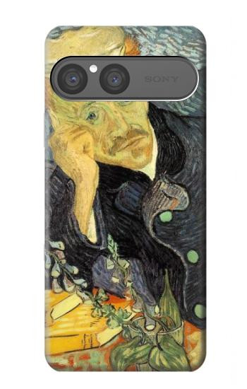 S0212 Van Gogh Portrait du Dr Gachet Etui Coque Housse pour Sony Xperia 10 VII