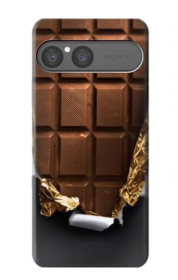 S0270 chocolat Etui Coque Housse pour Sony Xperia 10 VII