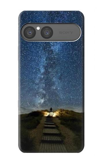 S0734 Stairway to Heaven Islande Etui Coque Housse pour Sony Xperia 10 VII, 10 VIII