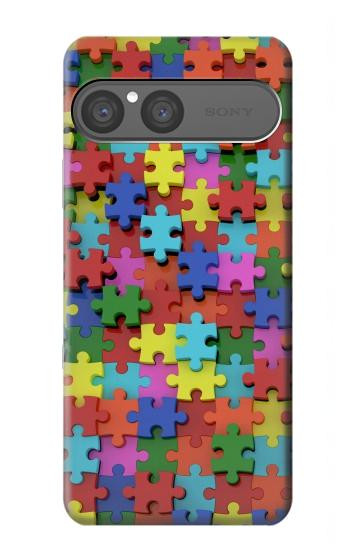 S0816 Puzzle Etui Coque Housse pour Sony Xperia 10 VII, 10 VIII