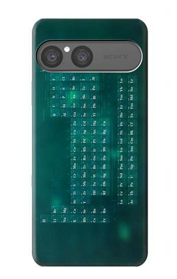 S0846 Chimie Tableau périodique Etui Coque Housse pour Sony Xperia 10 VII