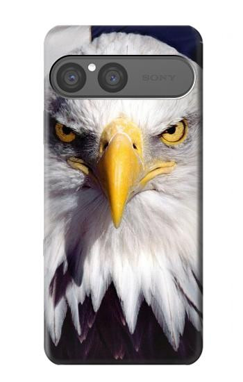 S0854 Aigle américain Etui Coque Housse pour Sony Xperia 10 VII