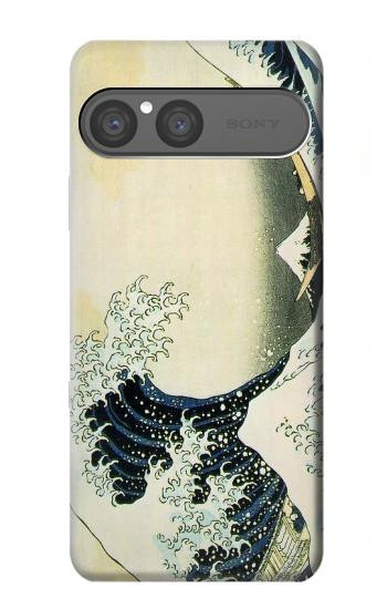 S1040 Hokusai La grande vague de Kanagawa Etui Coque Housse pour Sony Xperia 10 VII
