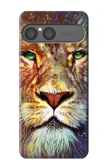 S1354 Lion Etui Coque Housse pour Sony Xperia 10 VII