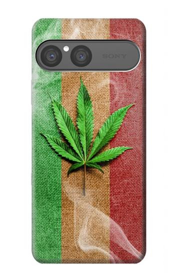 S2109 Drapeau Rasta Etui Coque Housse pour Sony Xperia 10 VII, 10 VIII