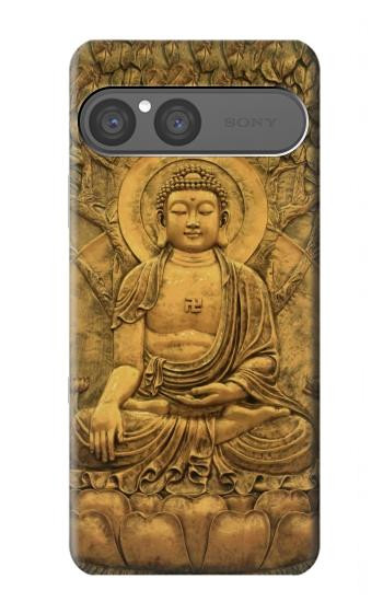 S2452 Bouddha Bas relief Art Imprimé Graphique Etui Coque Housse pour Sony Xperia 10 VII
